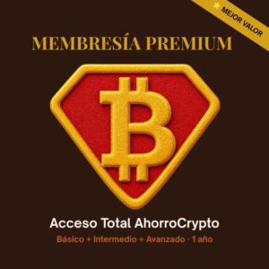 Membresía Premium Anual - Acceso Total a Ahorro Crypto